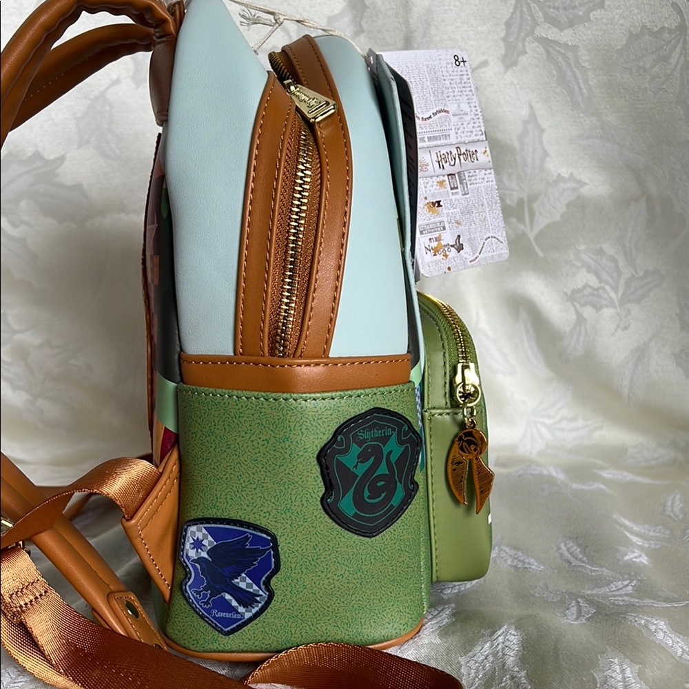 Loungefly Harry Potter Quidditch Towers Backpack - Picture 7 of 15